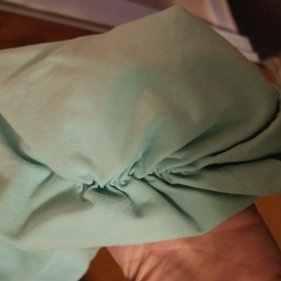 Mint Green/Aqua Hoodie Size 26/28: A - Picture 5 of 6